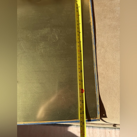 Pottery Barn: Vintage Blue Metal Sign - Picture 4 of 4